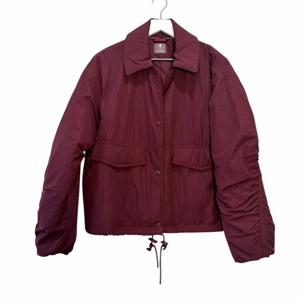 Free People FP Movement Off The Bleachers Coaches Jacket Women’s Small